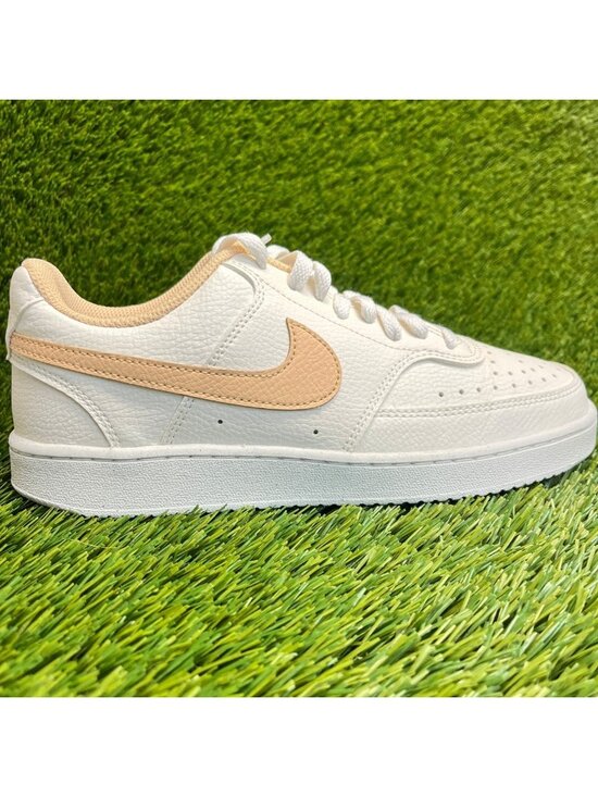 Nike Shoes - Nike Court Vision Low Womens Size 8.5 Sail White Athletic Skate Shoes Sneakers